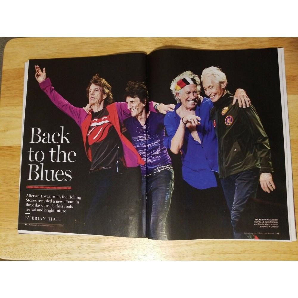 4/$25  ROLLING STONE Magazine December 1, 2016 THE ROLLING STONES - Picture 4 of 8